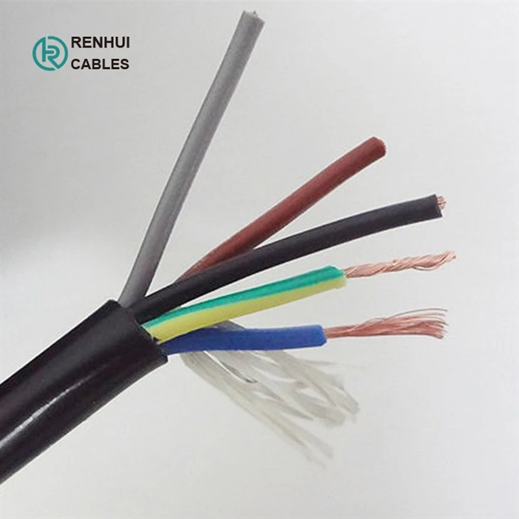 PVC 절연 전원 케이블